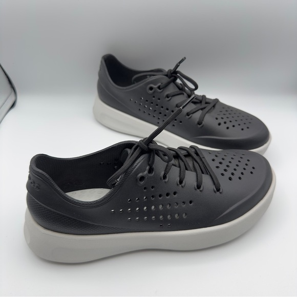 Crocs Womens InMotion Black/Atmosphere Pacer Sneakers 7 - Picture 3 of 7